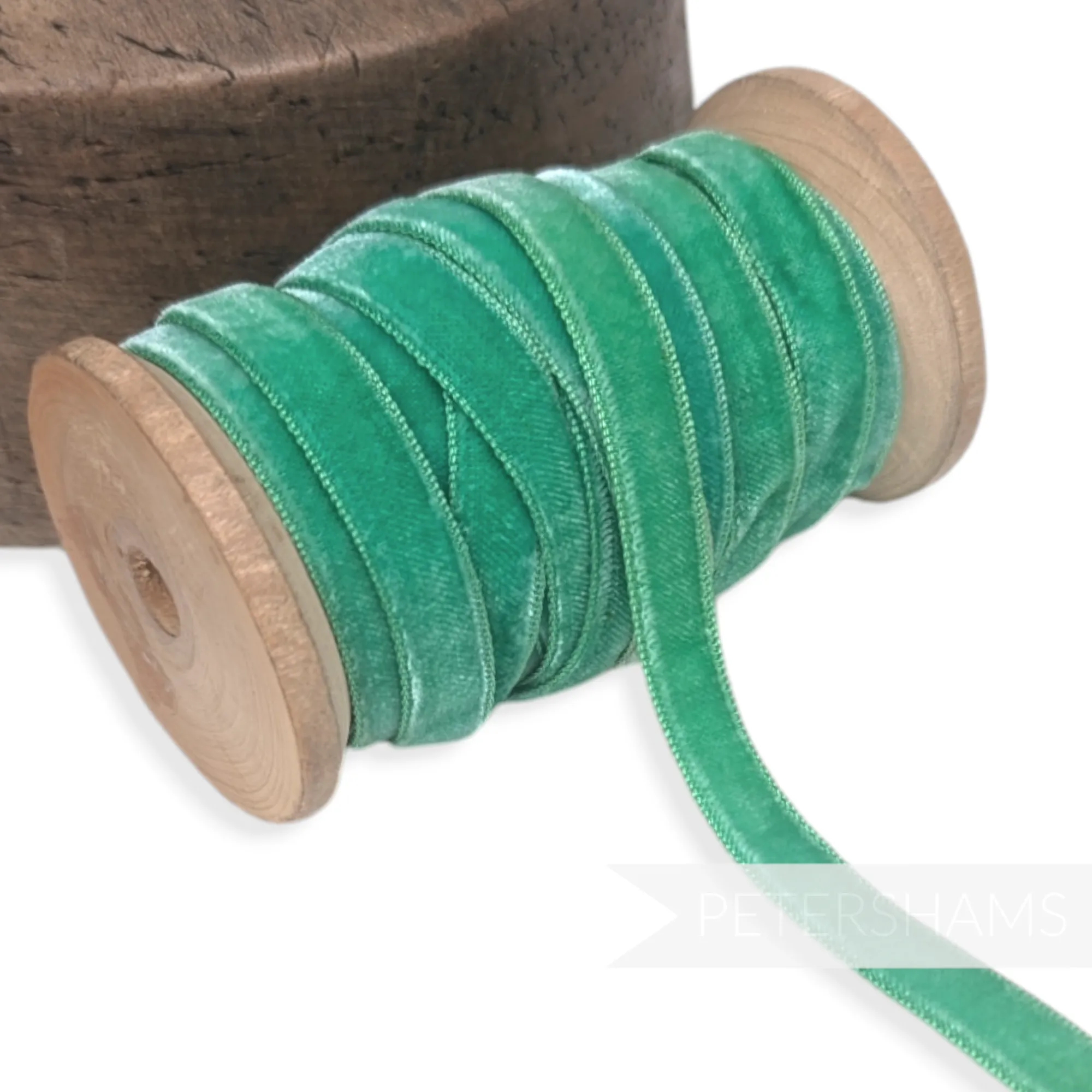 10mm Vintage Velvet Ribbon (Various Makes) - 1m