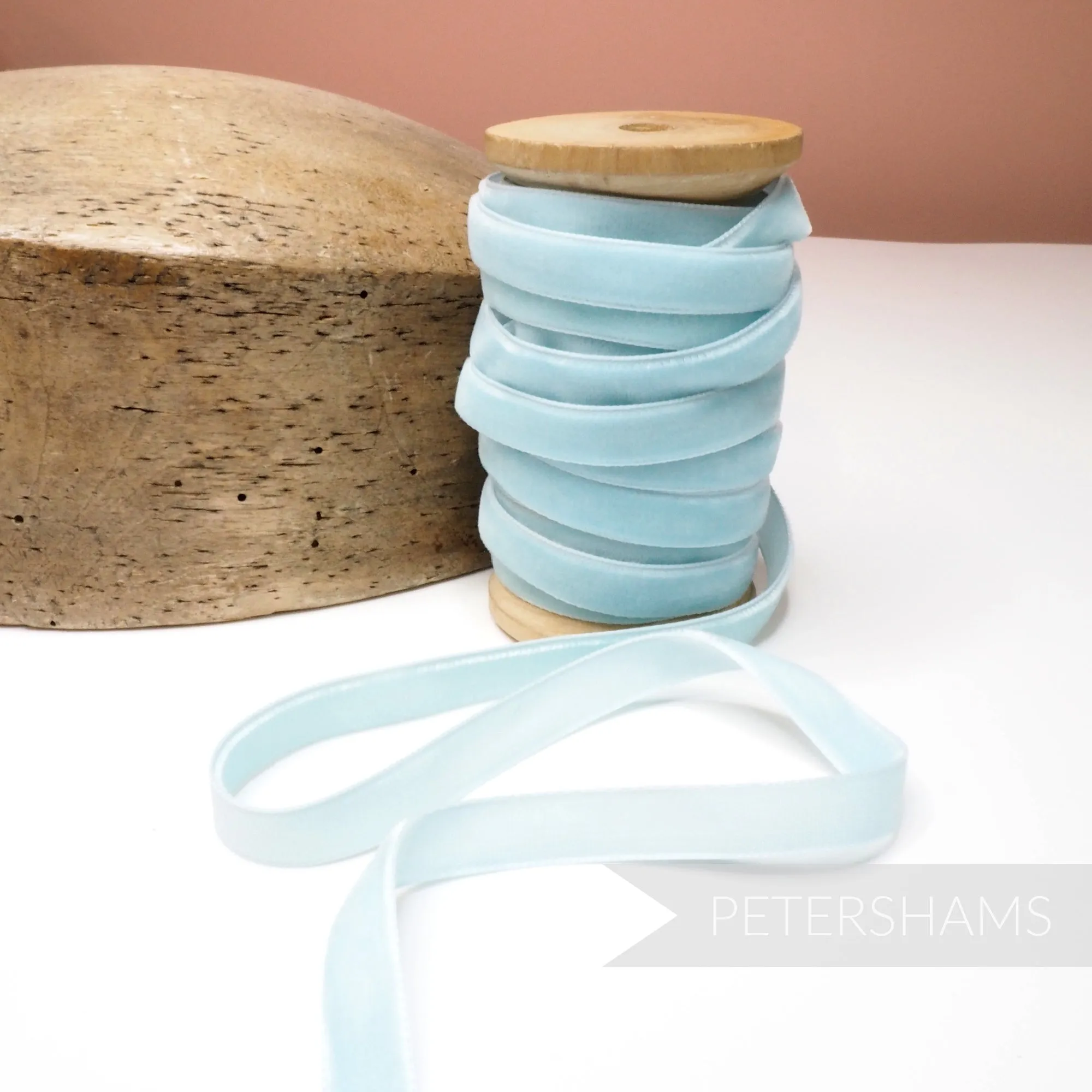 10mm Vintage Velvet Ribbon (Various Makes) - 1m