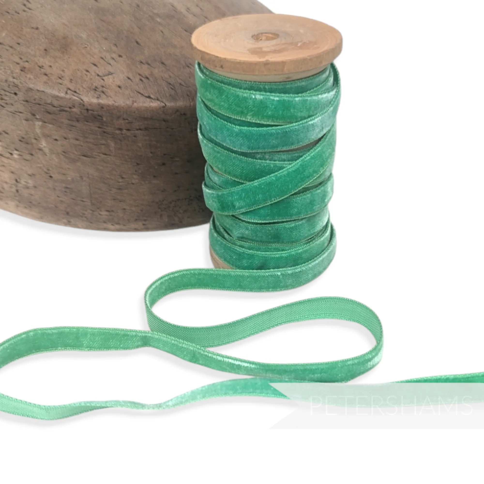 10mm Vintage Velvet Ribbon (Various Makes) - 1m