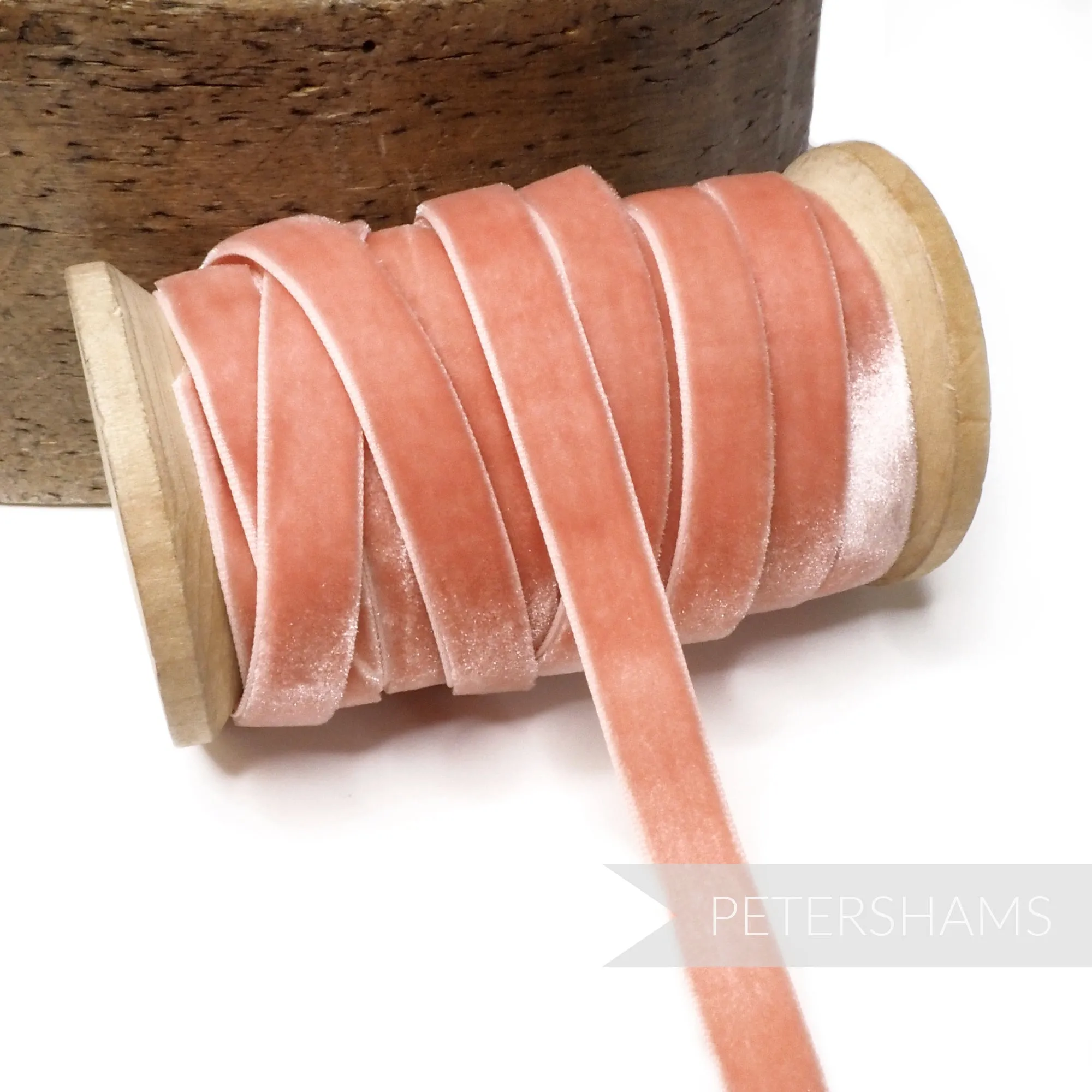 10mm Vintage Velvet Ribbon (Various Makes) - 1m