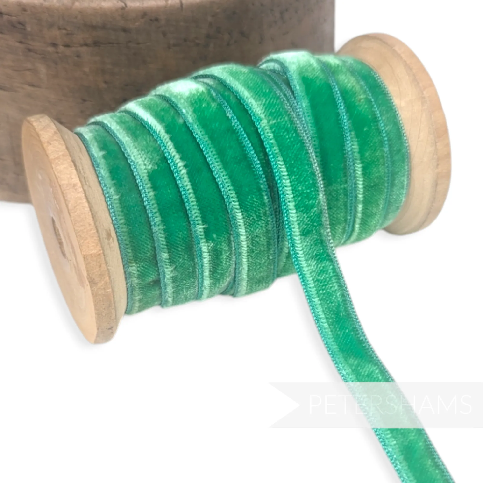 10mm Vintage Velvet Ribbon (Various Makes) - 1m