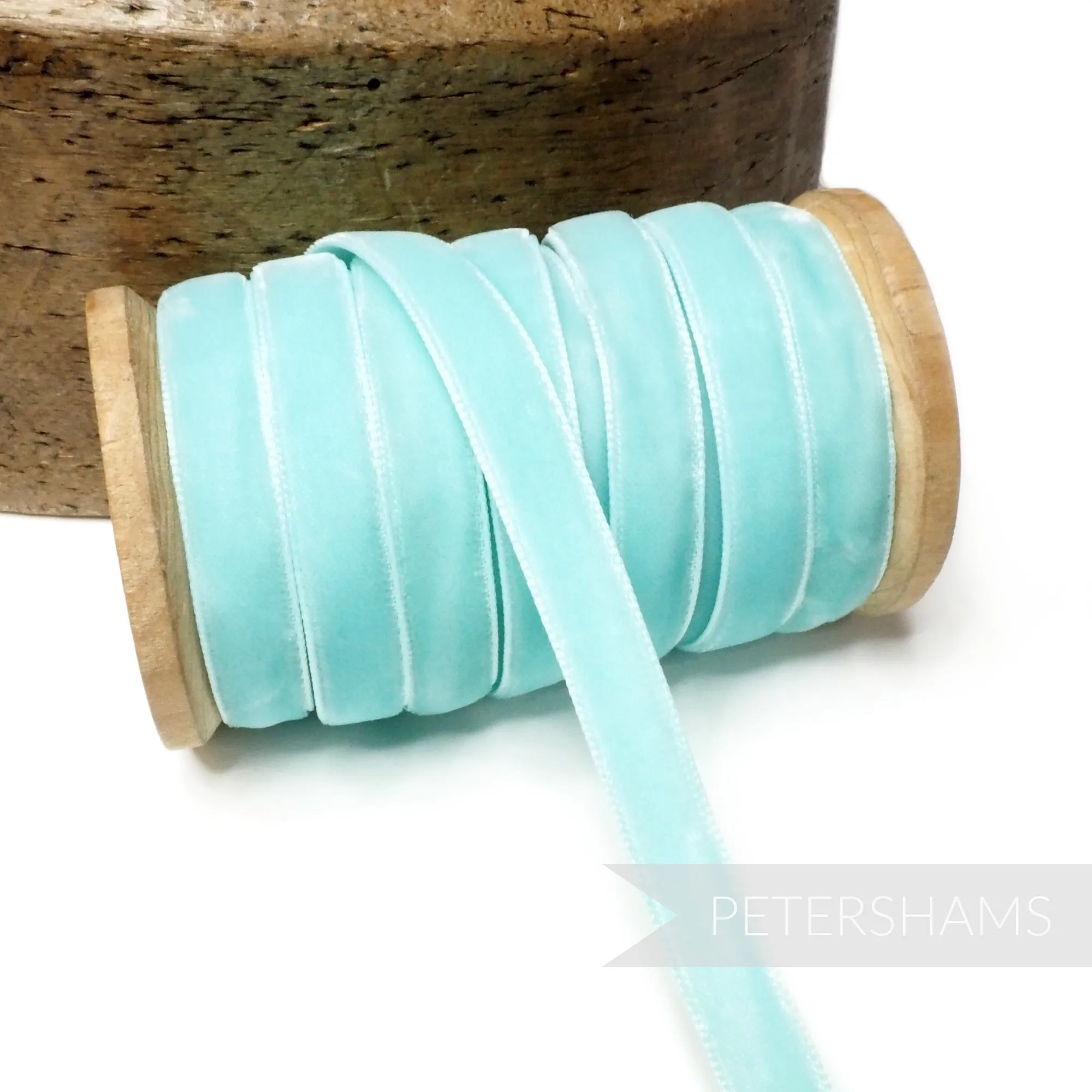 10mm Vintage Velvet Ribbon (Various Makes) - 1m