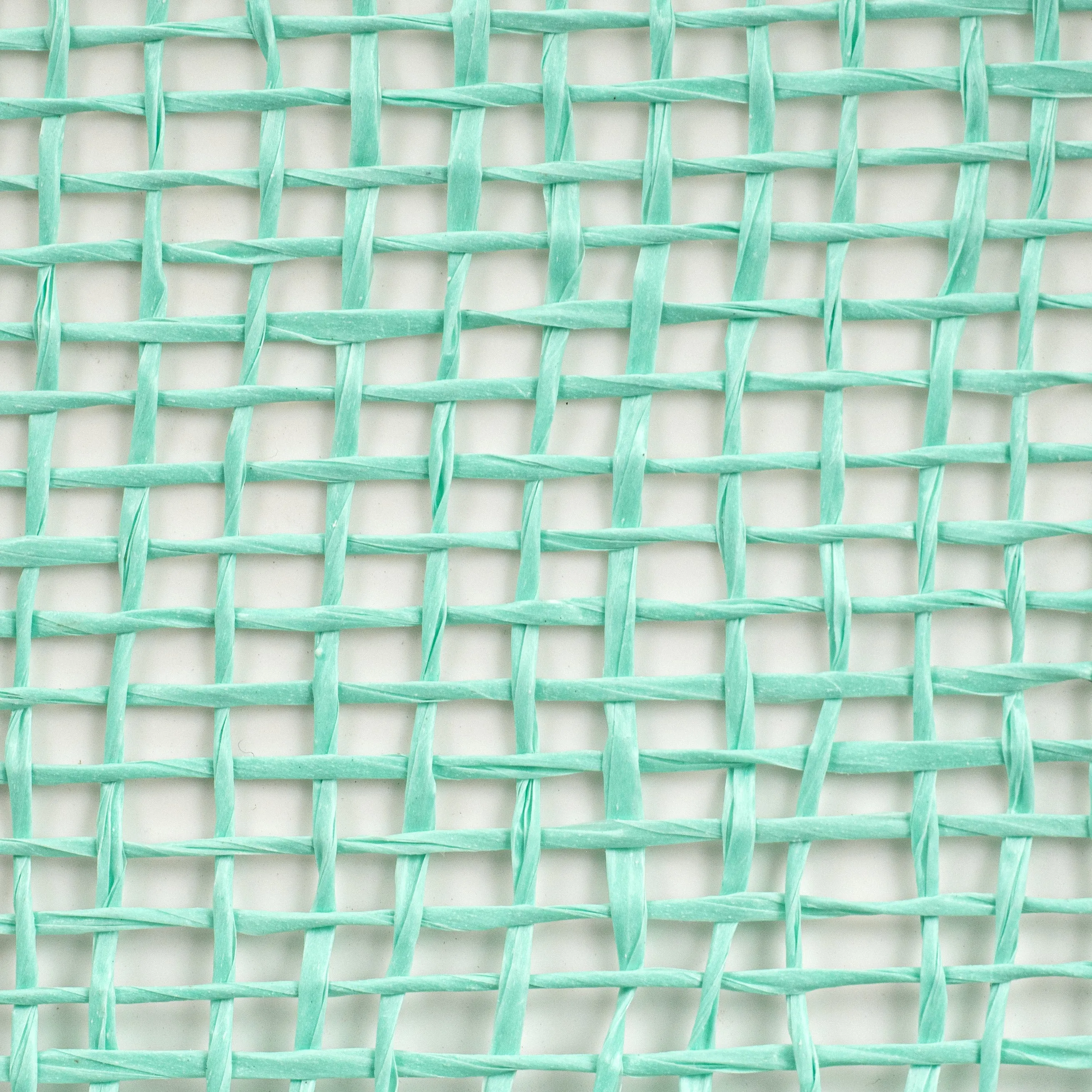 10" Poly Burlap Mesh: Mint Green