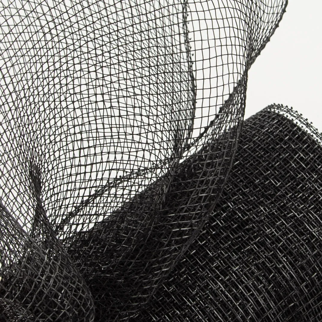 10" Poly Deco Mesh: Black