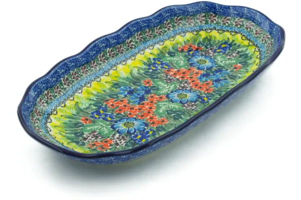 12" Platter - Splendid Meadow