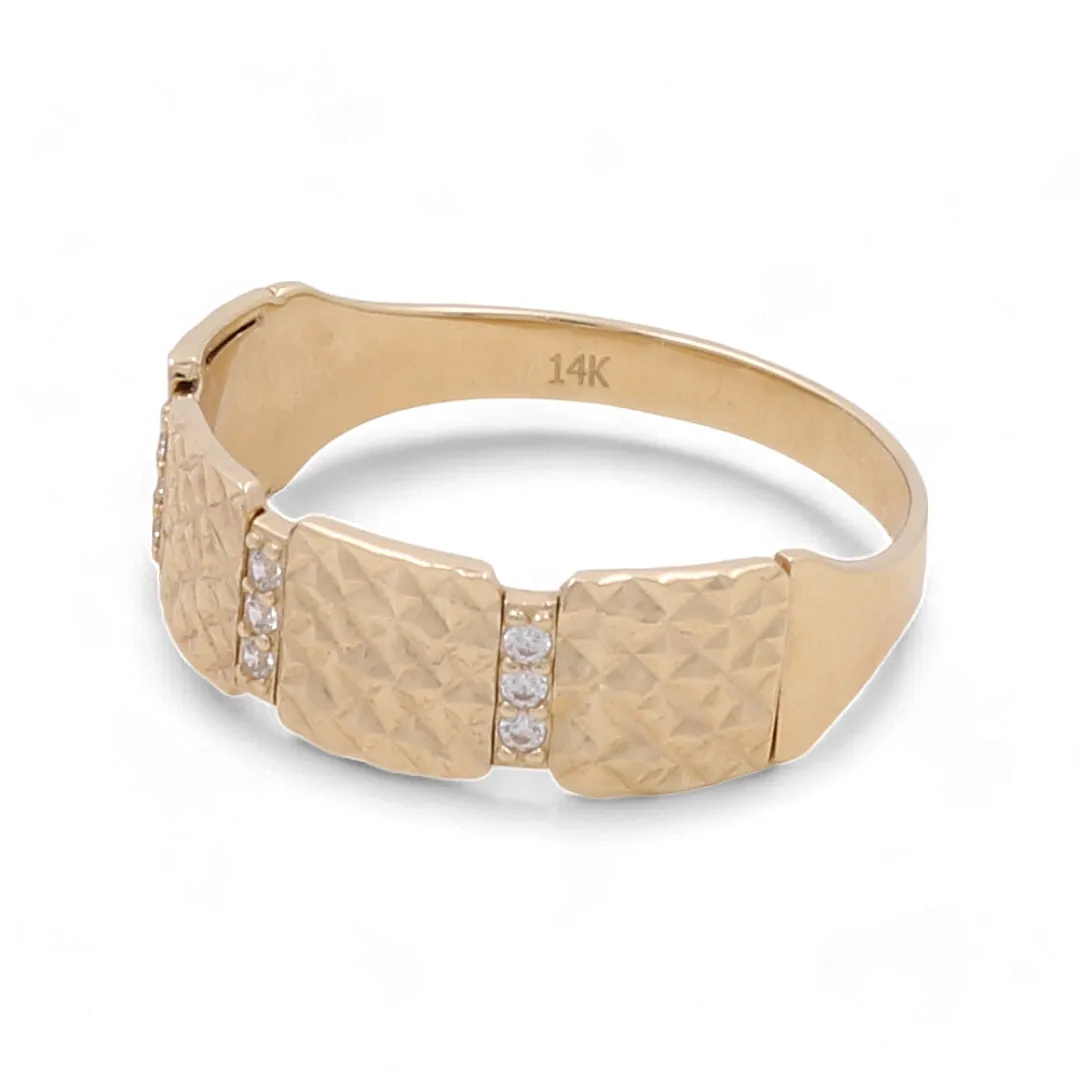 14K Yellow Gold Women's Fashion Ring