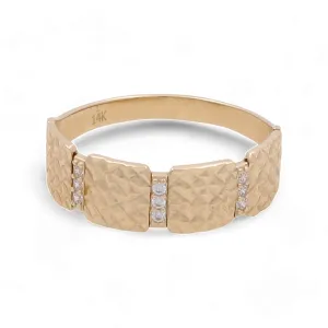 14K Yellow Gold Women's Fashion Ring