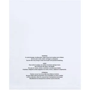 15 x 18" - 2 Mil Flat Suffocation Warning Poly Bags