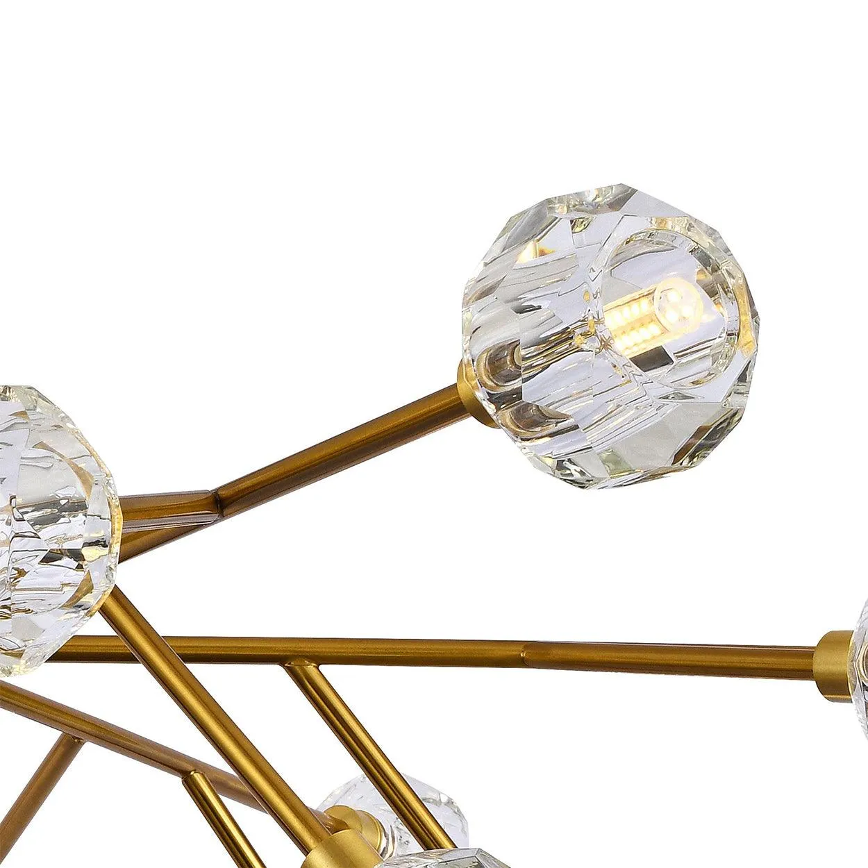 18 LIGHTS CROWN DIAMOND CRYSTAL CHANDELIER