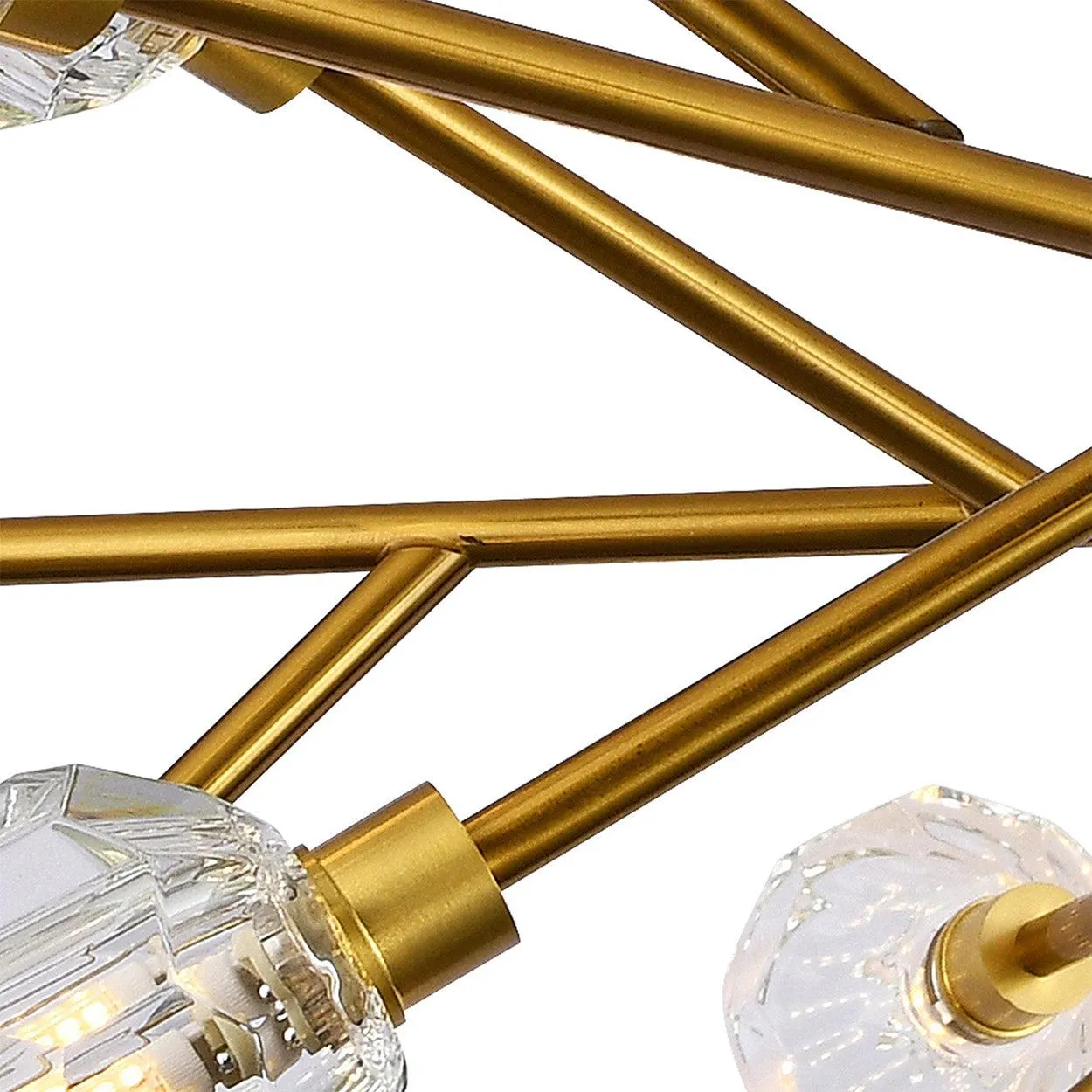 18 LIGHTS CROWN DIAMOND CRYSTAL CHANDELIER