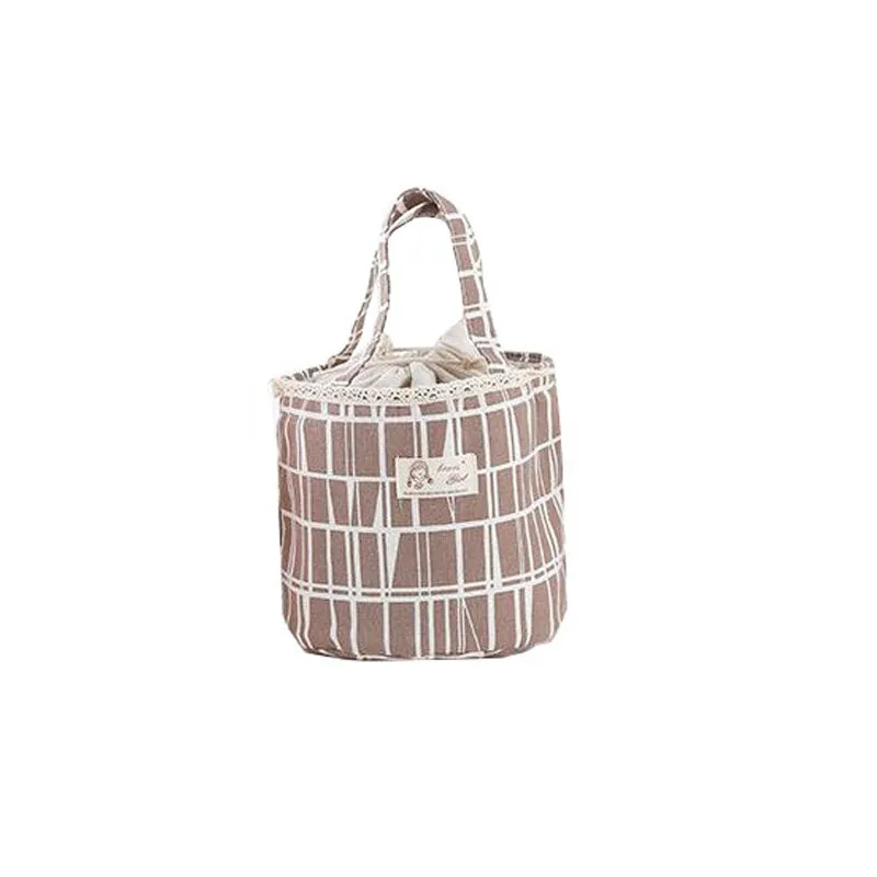 1pc Insulated Lunch Bag Kids Male Female Travel Picnic Outing Waterproof Storage Bag