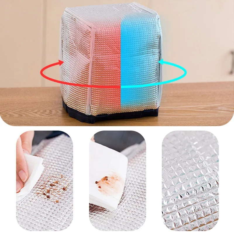 1pc Insulated Lunch Bag Kids Male Female Travel Picnic Outing Waterproof Storage Bag