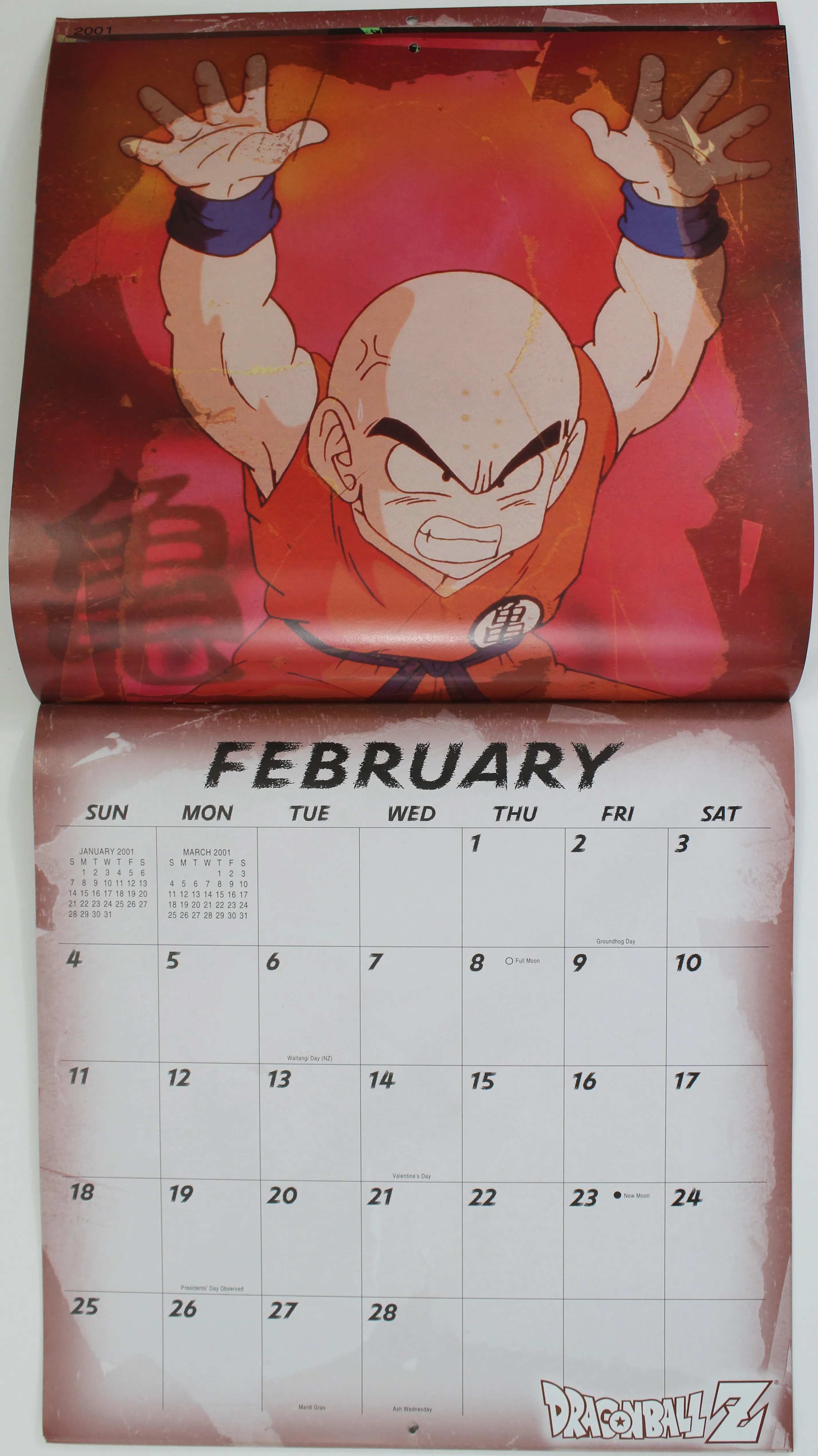 2001 Calendar