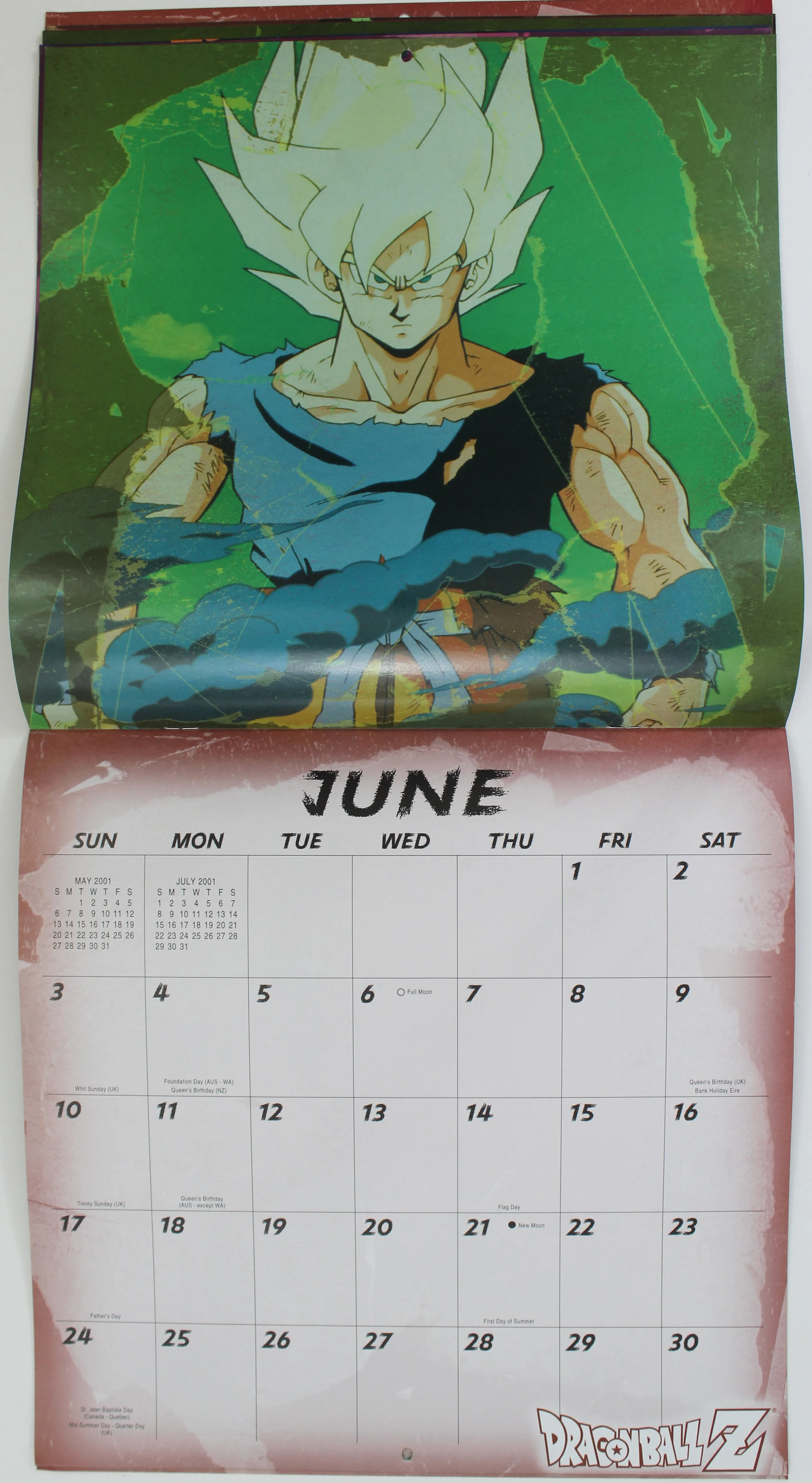 2001 Calendar