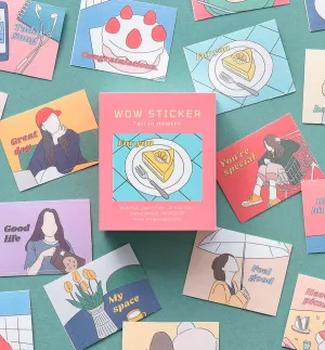 22 Wow Scrapbooking Sticker [Fall In Newtro]