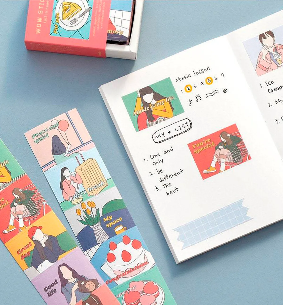 22 Wow Scrapbooking Sticker [Fall In Newtro]