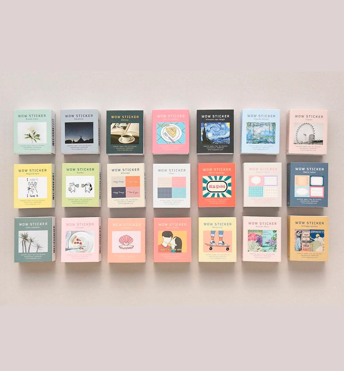22 Wow Scrapbooking Sticker [Fall In Newtro]