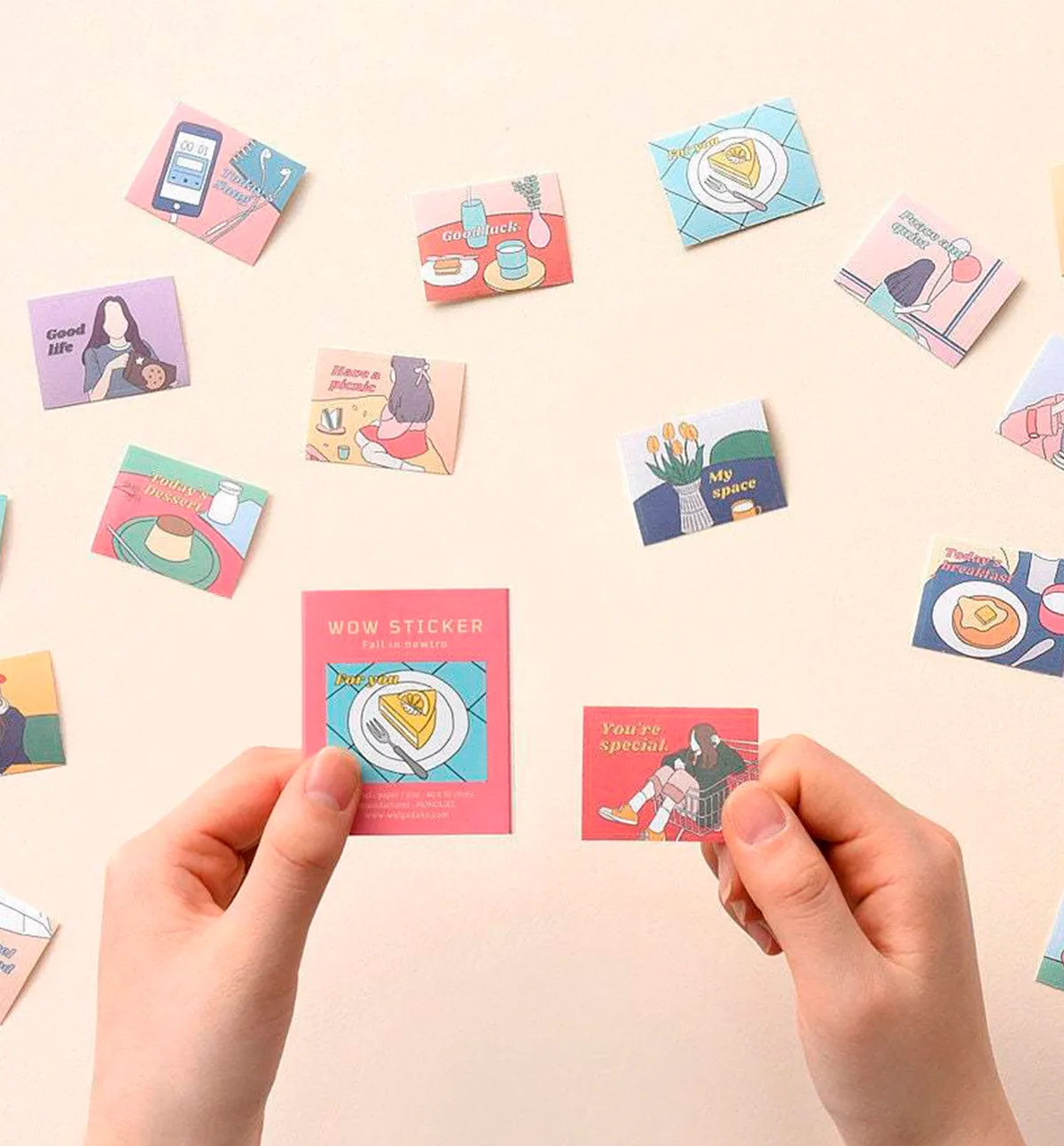 22 Wow Scrapbooking Sticker [Fall In Newtro]