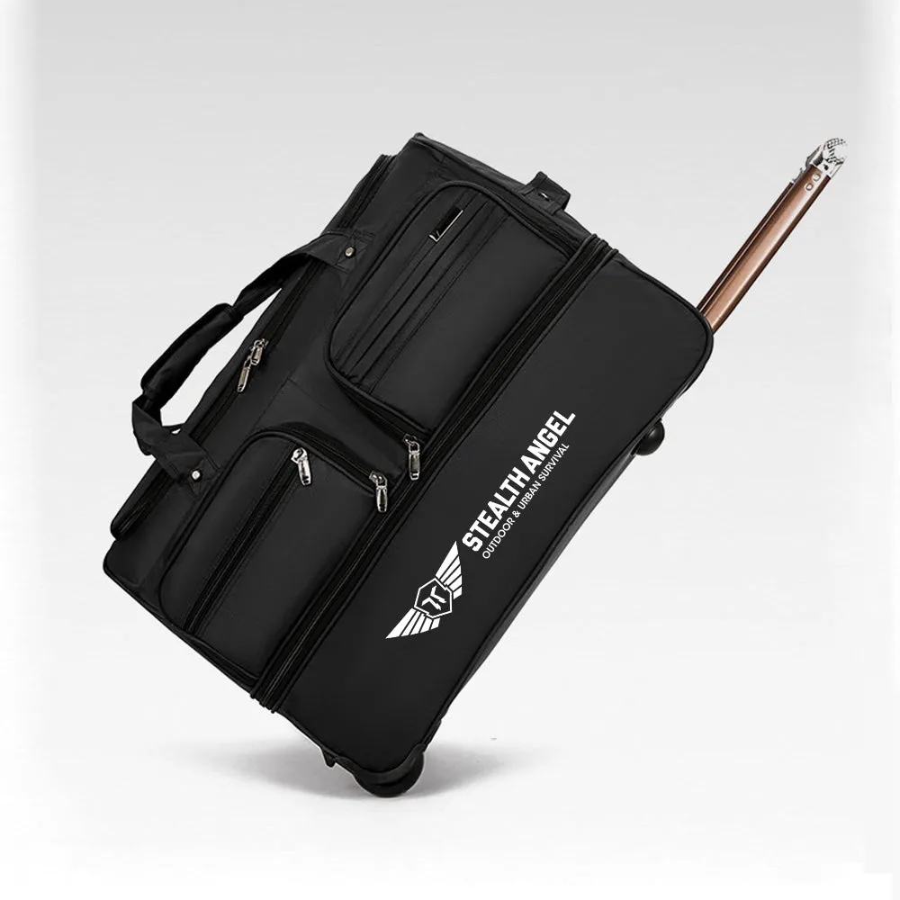5 Person Rolling Duffle Bag Emergency Kit / Survival Bag (72 Hours) Stealth Angel Survival
