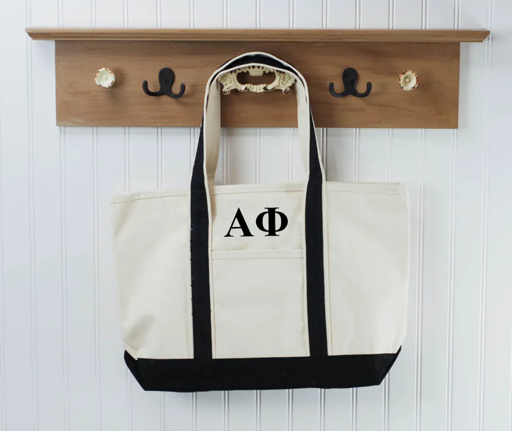 Alpha Phi Boat Tote