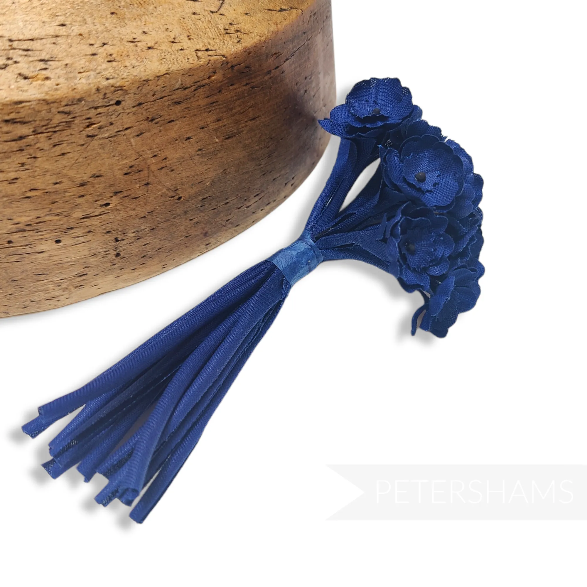 'Amina' Vintage Cotton Rolled Edge Millinery Flowers