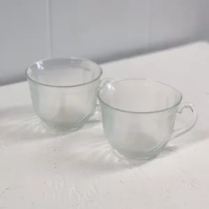Arcoroc Swirl Frosted Glass Cup - Set of 2 - Arc International