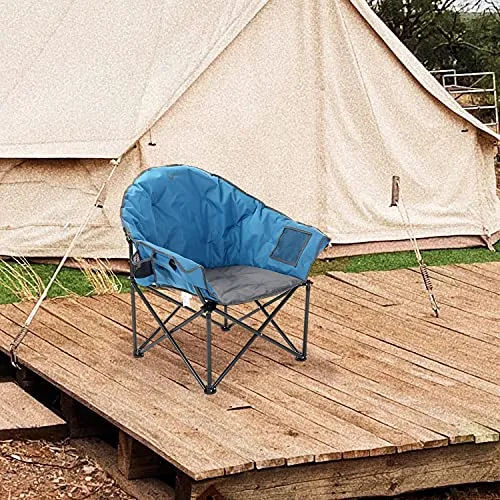 Arrowhead Outdoor Oversized Heavy-Duty Club Folding Camping Chair