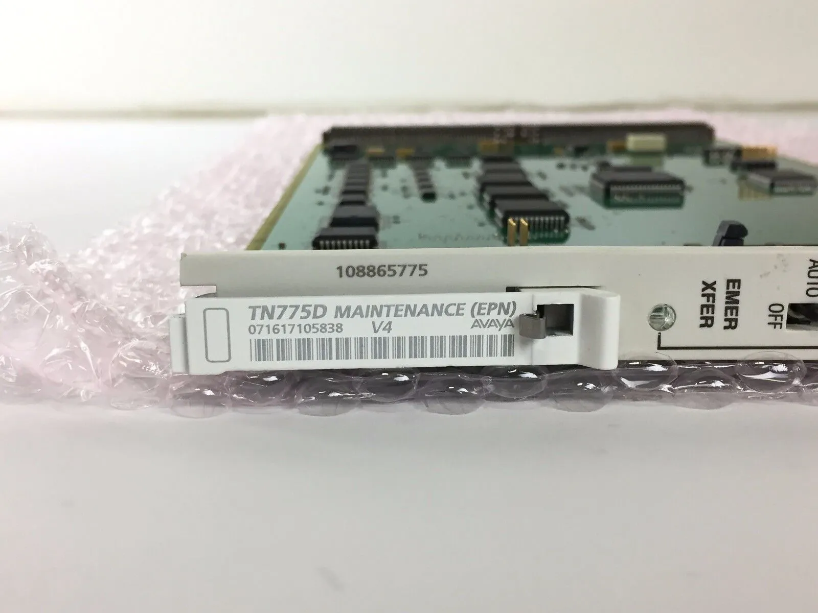 Avaya Definity TN775D V4 Maintenance Board PBX Module Lucent AT&T