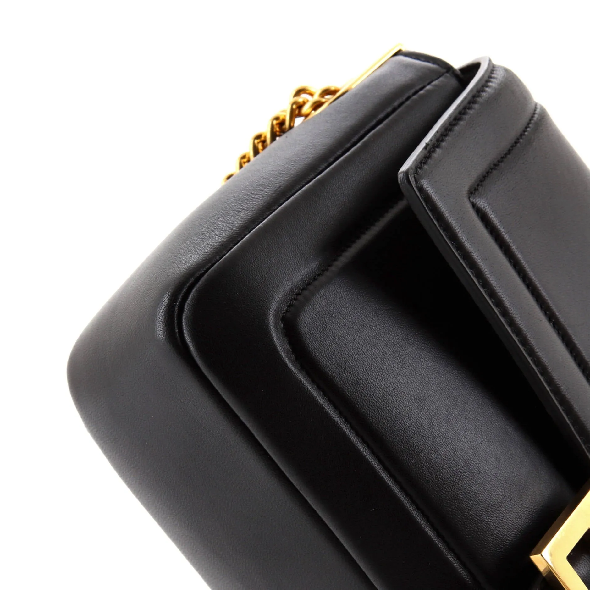 Baguette Chain Bag Leather Medium