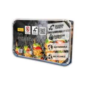 Bar-Be-Quick FSC Party Barbecue One Time Grill for 8-10 people