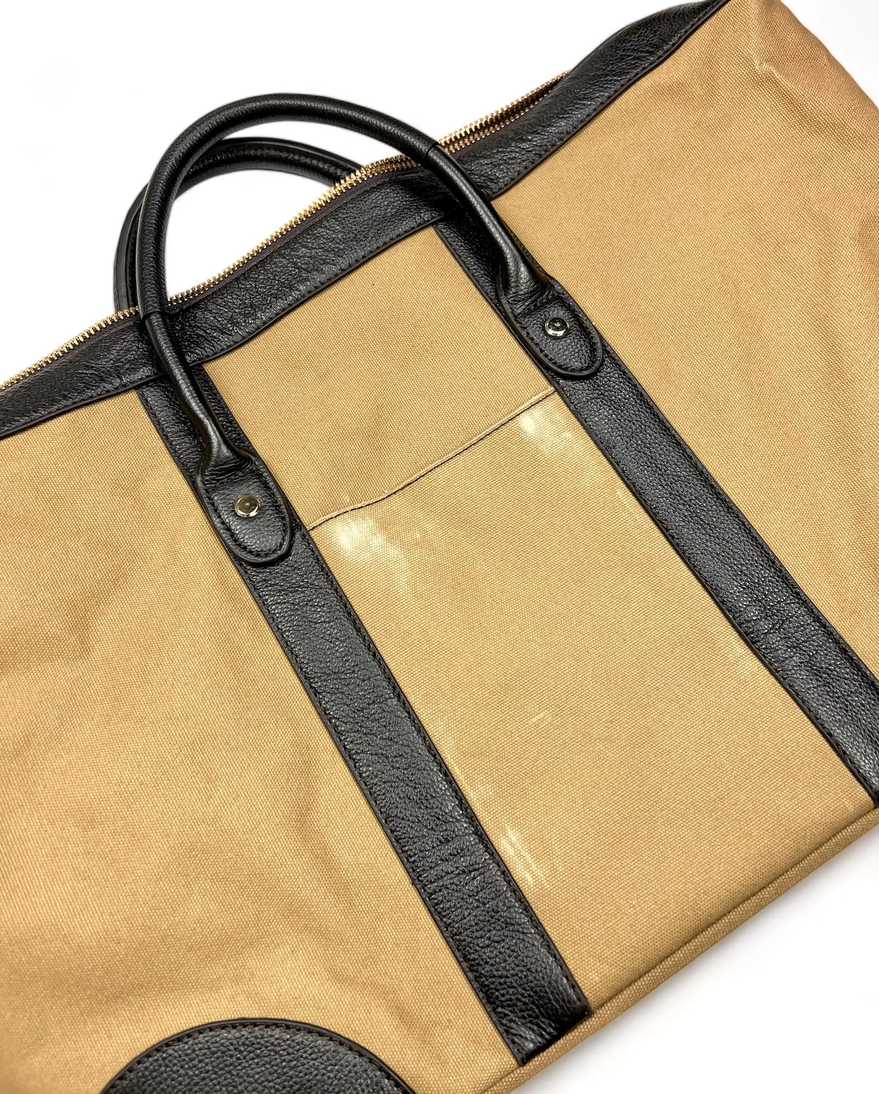 Baron - Khaki Canvas Weekend Bag 24h/30L