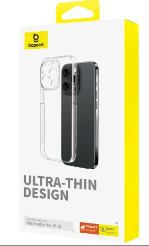 Baseus Lucent Series Clear Case for iPhone 15 Pro
