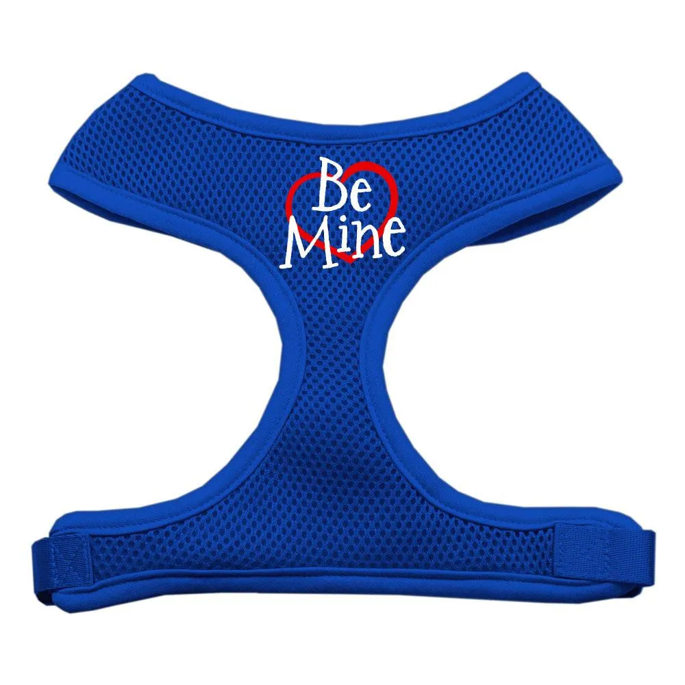 Be Mine Soft Mesh Harnesses Blue Large