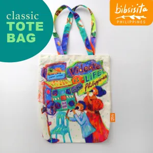 Bibsisita Canvas Tote Bag- VIDEOOKE