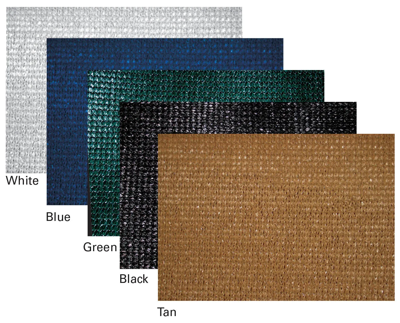 Black 86% Super Shade Mesh Tarp 6' x 16'