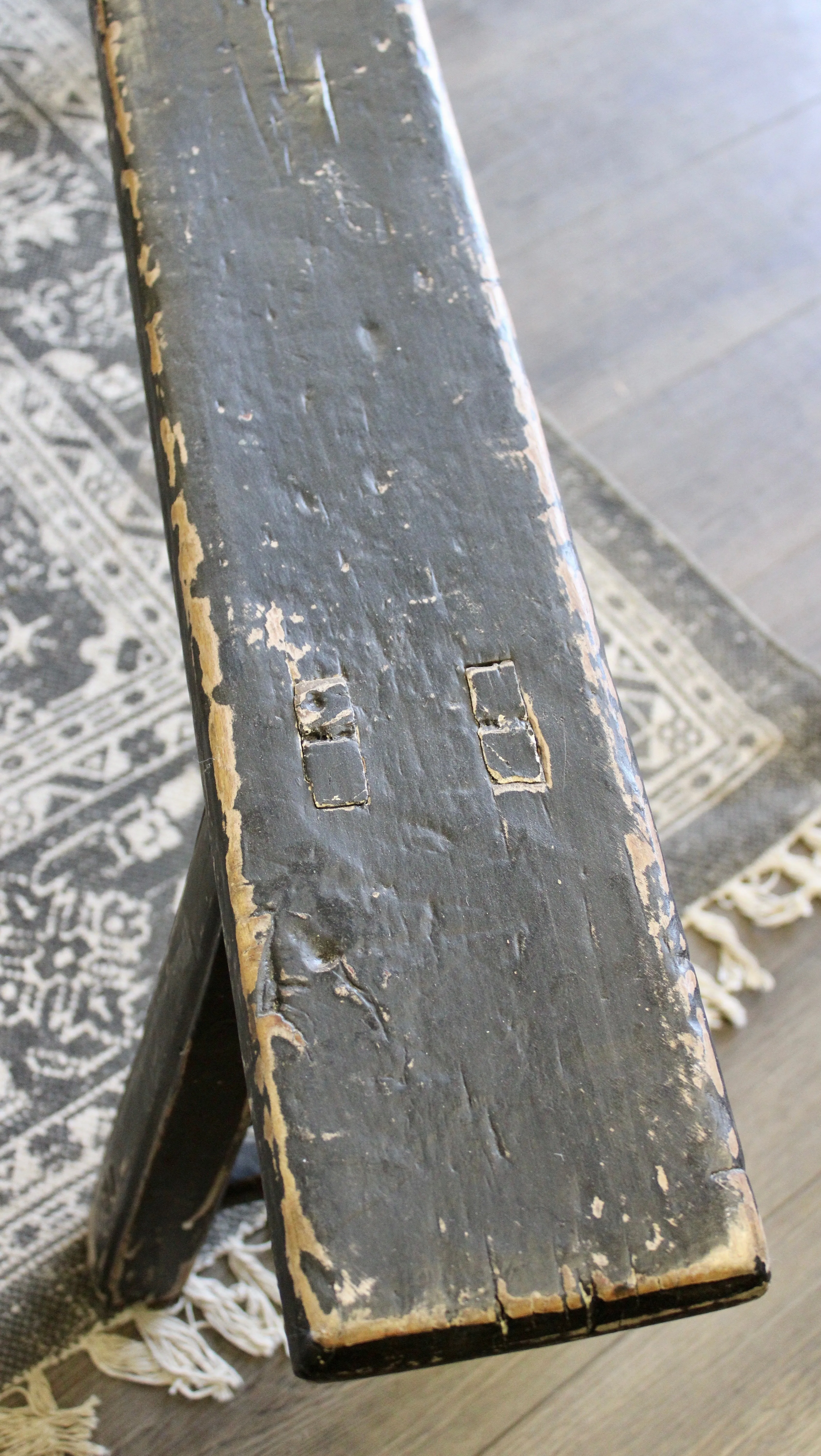 Black Vintage Bench
