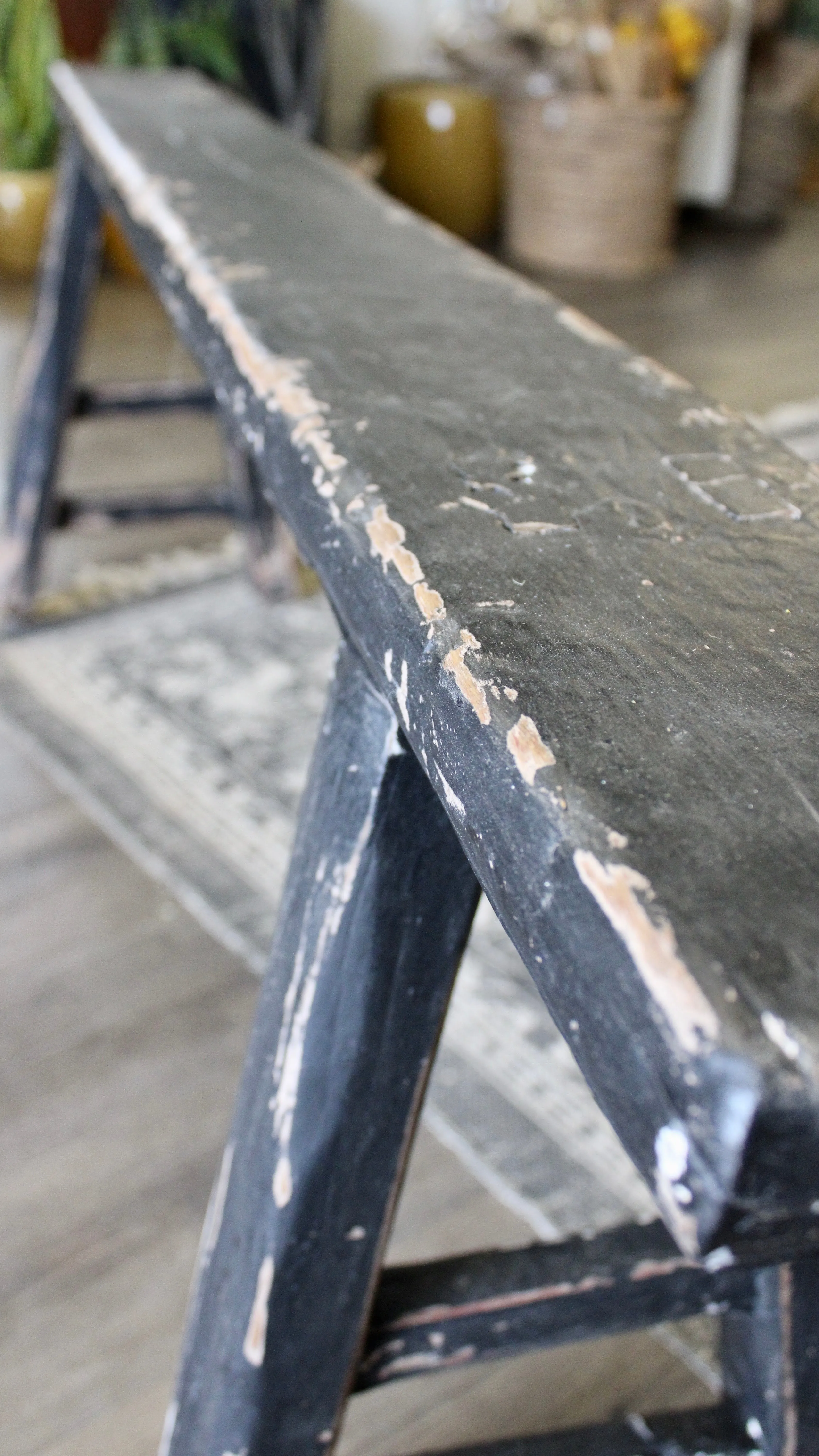 Black Vintage Bench
