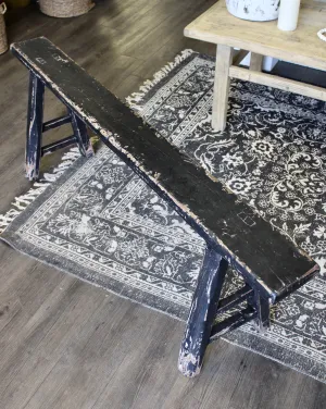 Black Vintage Bench