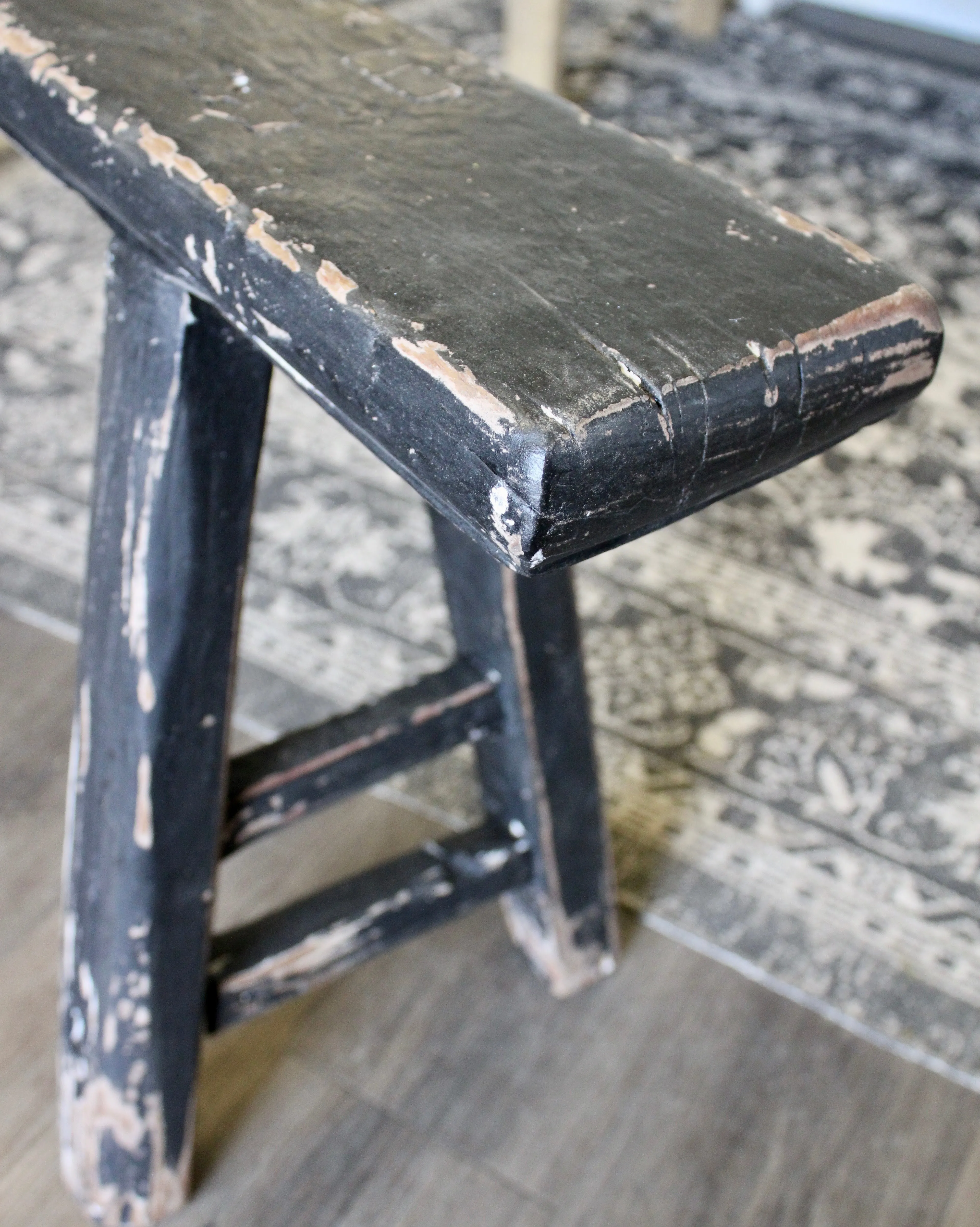 Black Vintage Bench