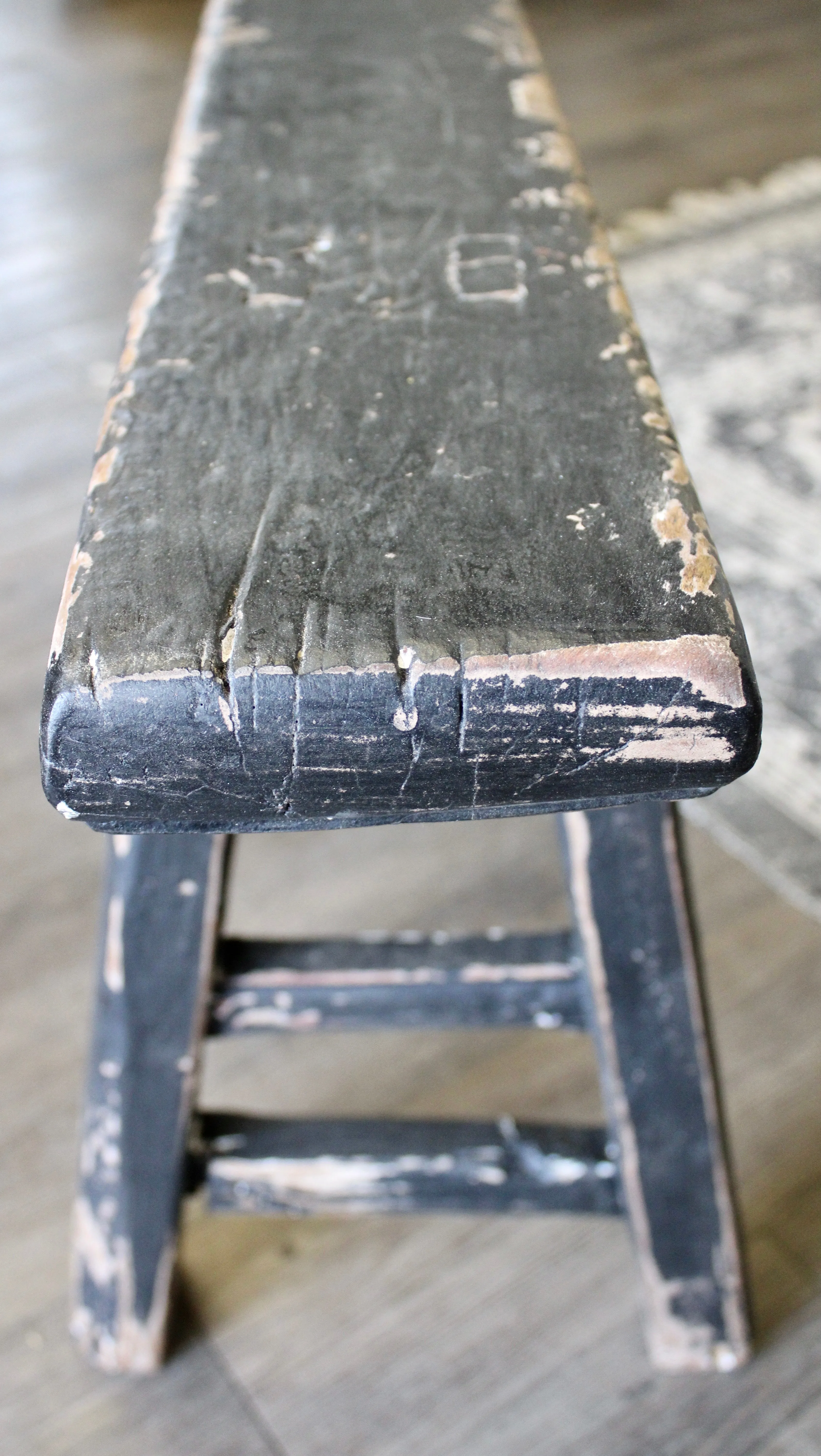 Black Vintage Bench
