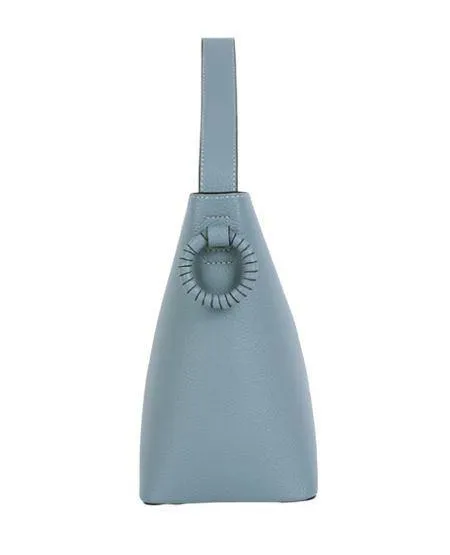 Blue Ocean Leather Handbag