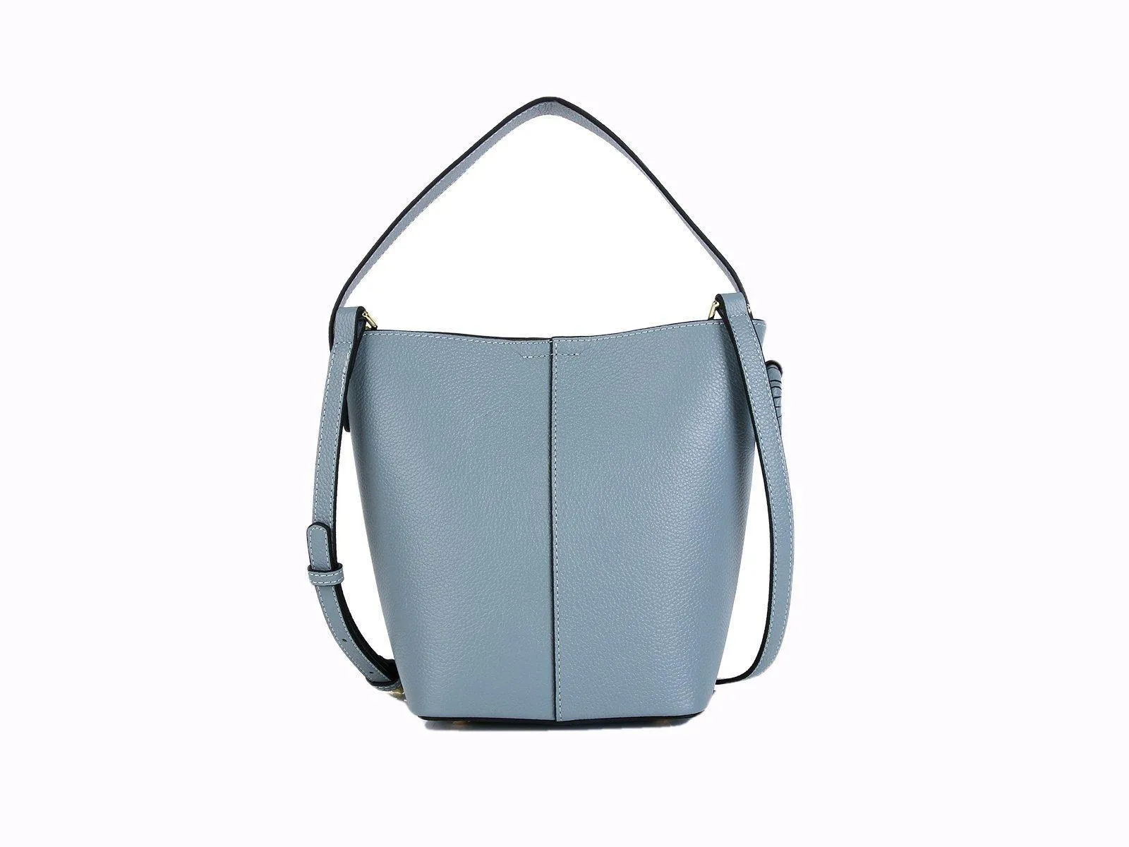 Blue Ocean Leather Handbag