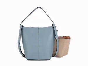 Blue Ocean Leather Handbag