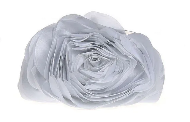 Bold Rose Detail Clutch