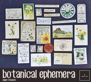 botanical ephemera | Stickers