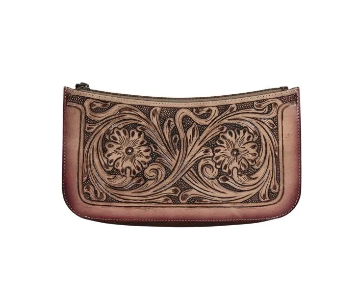 Breezy Leather Clutch Bag *
