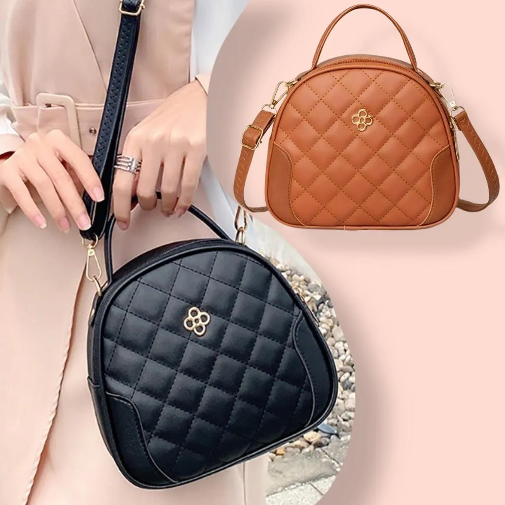BUY 1 TAKE 1 YB Korean Fashion Shoulder Cute PU Leather Shell Embroidery Ladies Bag Sling On Sale