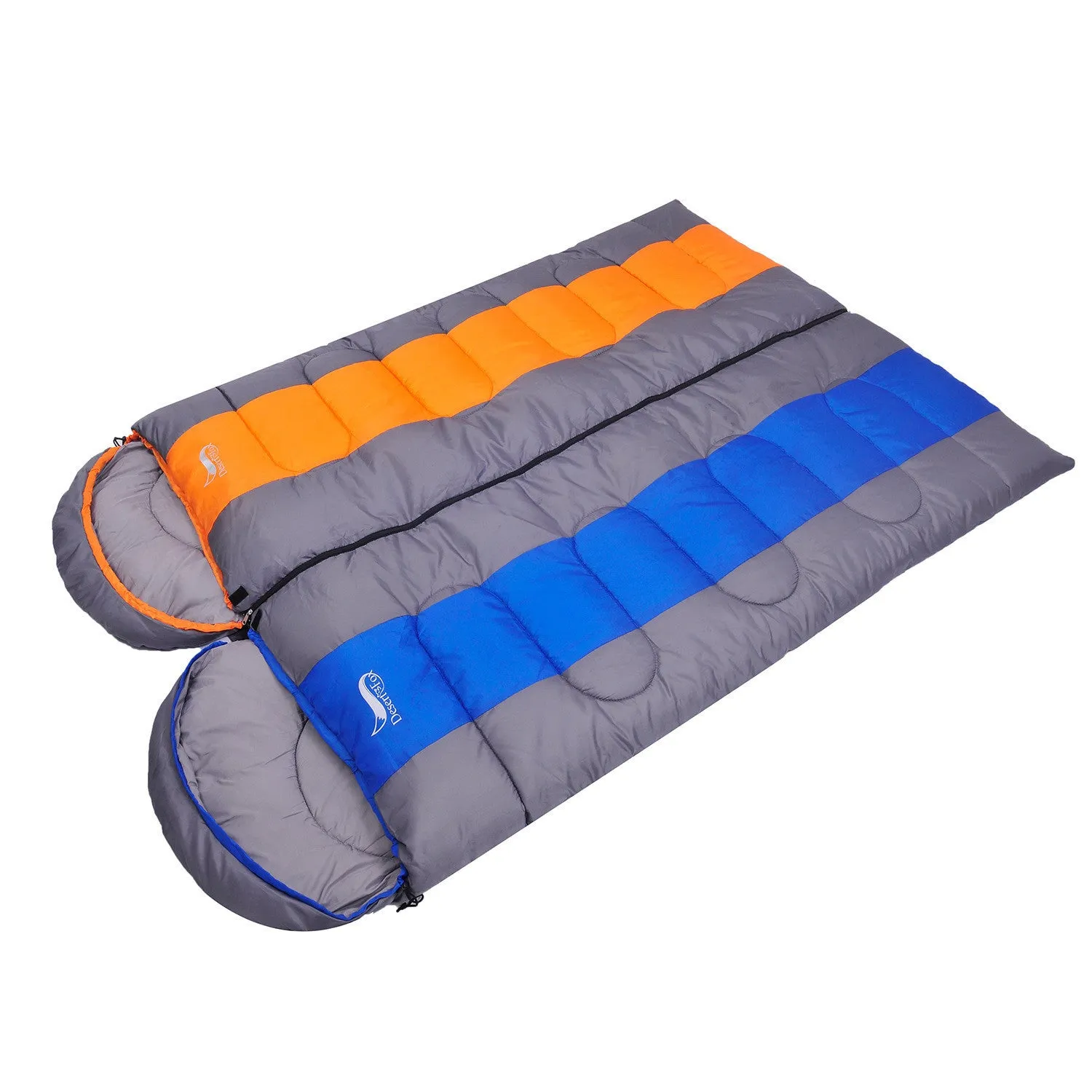 Camping Sleeping Bag Lightweight Warm & Cold Envelope