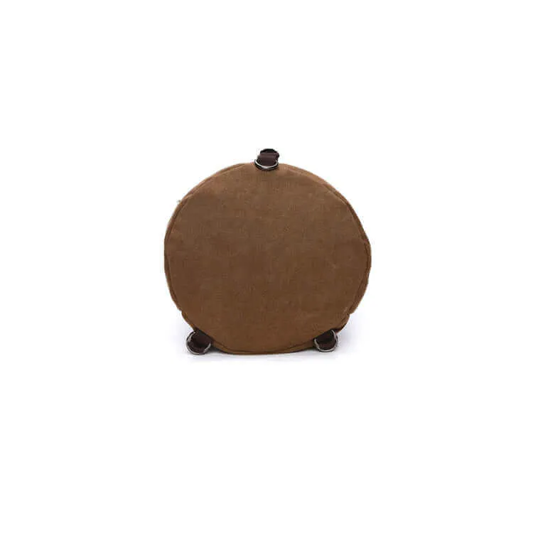 Canvas Large Barrel Duffle Backpack | Travel Bag 39L