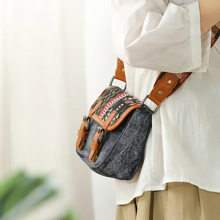 Canvas Over The Shoulder Bag Canvas Messenger Bag